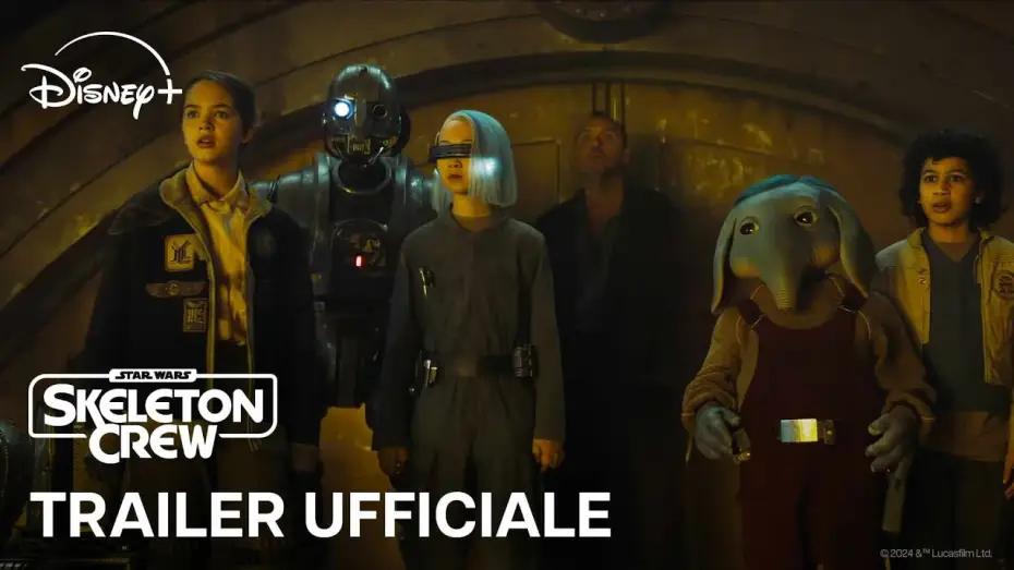 Видео к сериалу Star Wars: Skeleton Crew — Trailer Ufficiale 2
