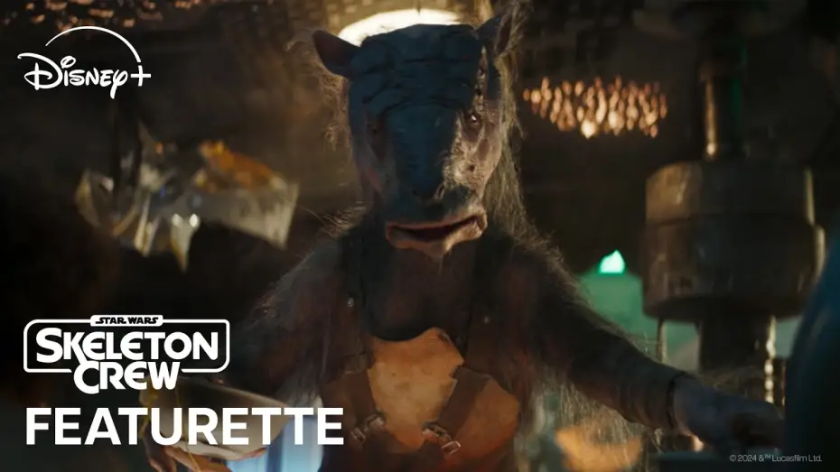 Video for the series Star Wars: Skeleton Crew — Creatures & Droids