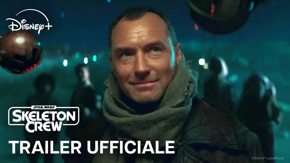 Видео к сериалу Star Wars: Skeleton Crew — Trailer Ufficiale