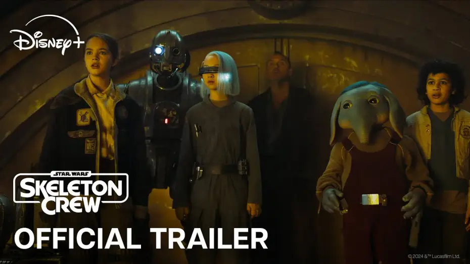 Видео к сериалу Star Wars: Skeleton Crew — Official Trailer