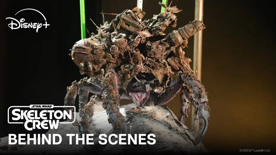 Video for the series Star Wars: Skeleton Crew — Bringing Mama Crab to Life: Behind the Scenes