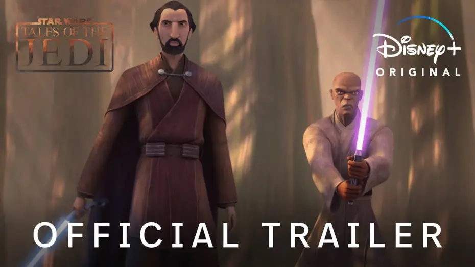Video for the series Star Wars: Tales of the Jedi — Official Trailer