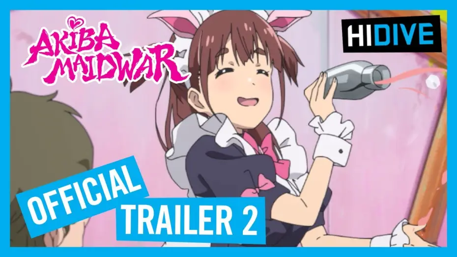 Video for the series Akiba Maid War — Official Trailer 2