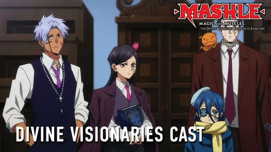 Video for the series MASHLE: MAGIC AND MUSCLES — The Divine Visionary Candidate Exam Arc Official Trailer [Subtitled]