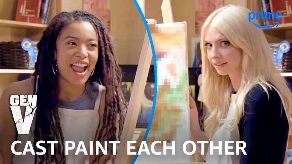 Video for the series Gen V — Cast Paint Each Other