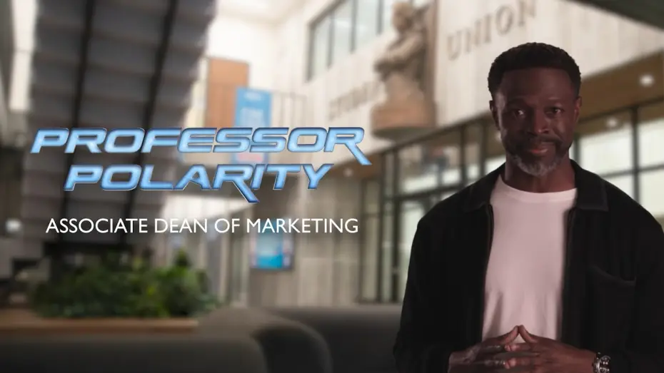 Video for the series Gen V — Polarity - Godolkin Associate Dean of Marketing