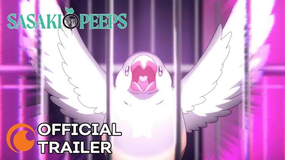 Video for the series Sasaki and Peeps — Official Trailer [Subtitled]