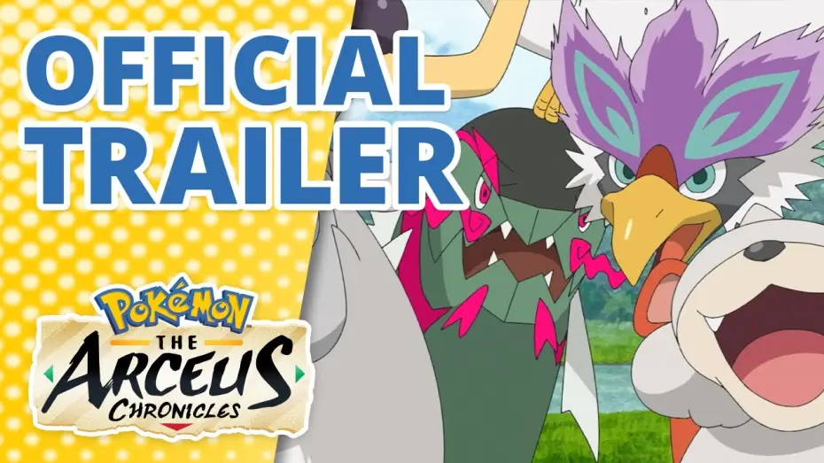 Video for the series Pokémon: The Arceus Chronicles — Official Trailer