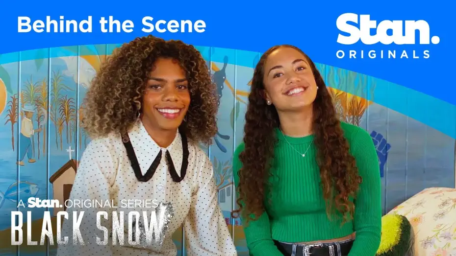 Video for the series Black Snow — Behind the Scene
