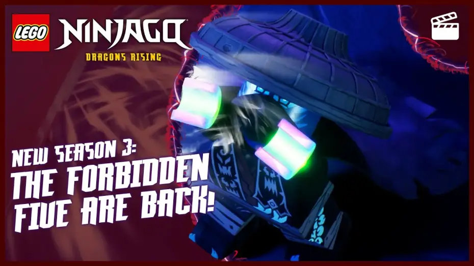Video for the series LEGO Ninjago: Dragons Rising — NEW Season 3 Story Trailer! -  The Forbidden Five Are Back!