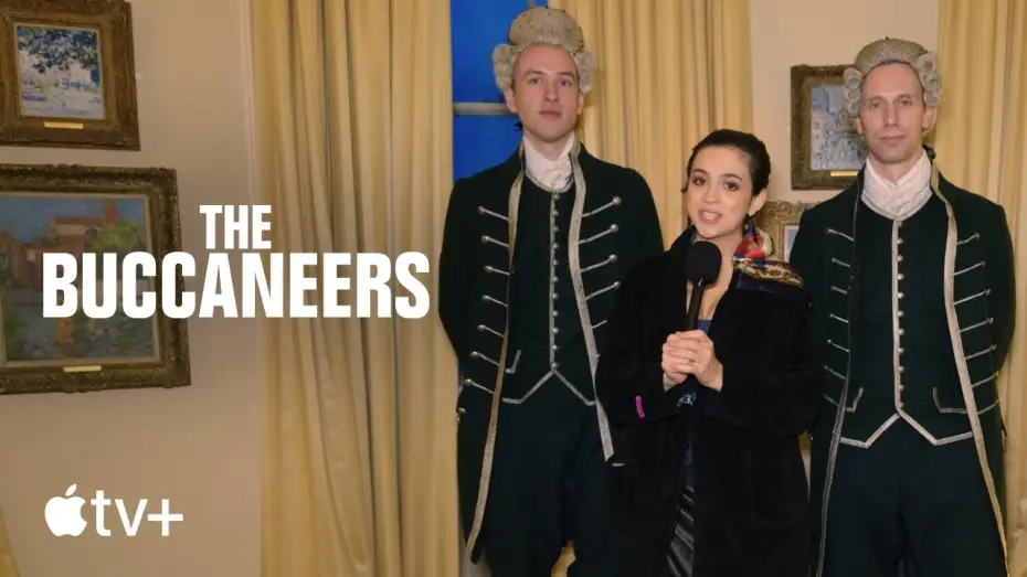 Video for the series The Buccaneers — Josie Totah on Set