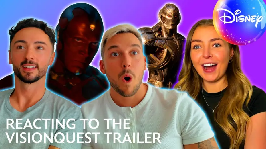 Video for the series VisionQuest — Trailer Reaction! | Disney UK Reacts