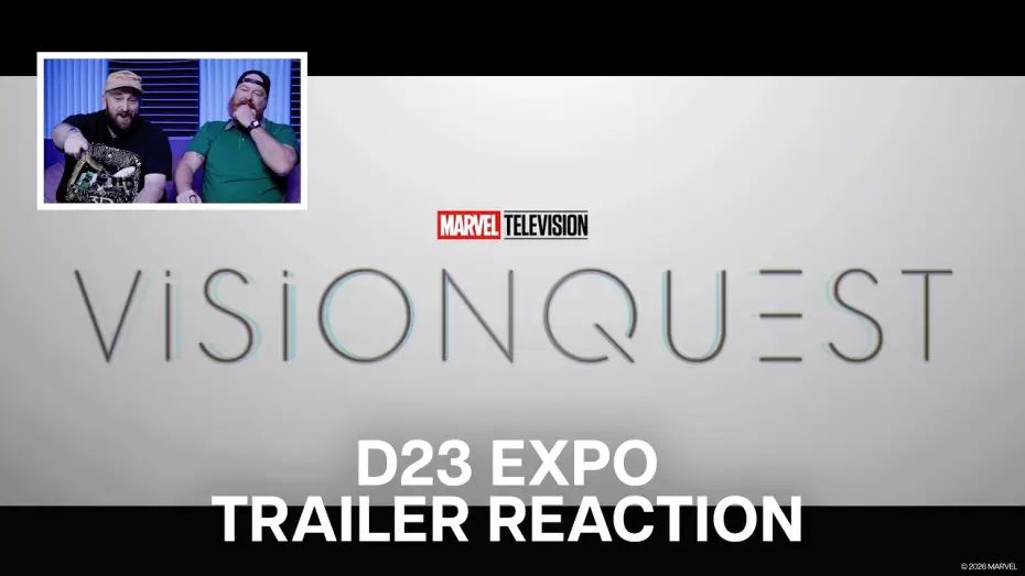 Video for the series VisionQuest — Creators React: Marvel Television's VisionQuest Trailer - D23: The Ultimate Disney Fan Event