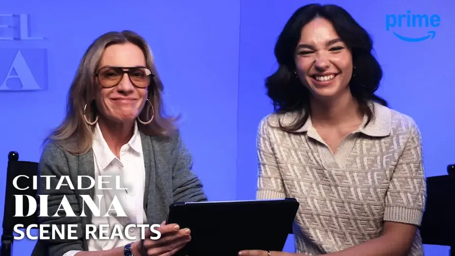 Video for the series Citadel: Diana — Matilda De Angelis and Gina Gardini React to Scenes from Citadel: Diana