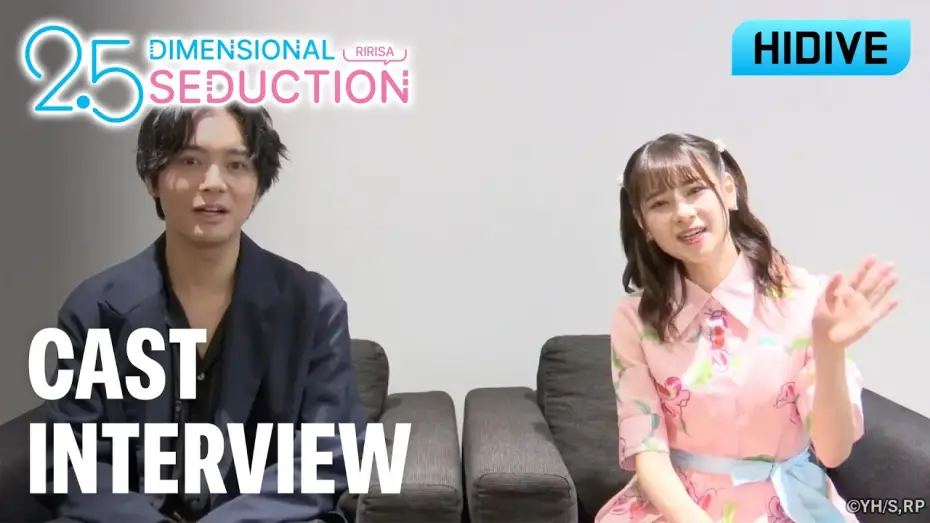 Video for the series 2.5 Dimensional Seduction — Season 1 — Cast Interview [Subtitled]