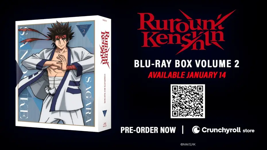 Video for the series Rurouni Kenshin — Complete Blu-ray Box Vol.2 Commercial