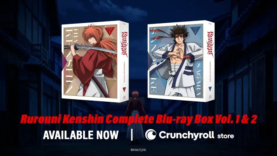 Video for the series Rurouni Kenshin — Complete Blu-ray Box Vol.1 & 2 Commercial