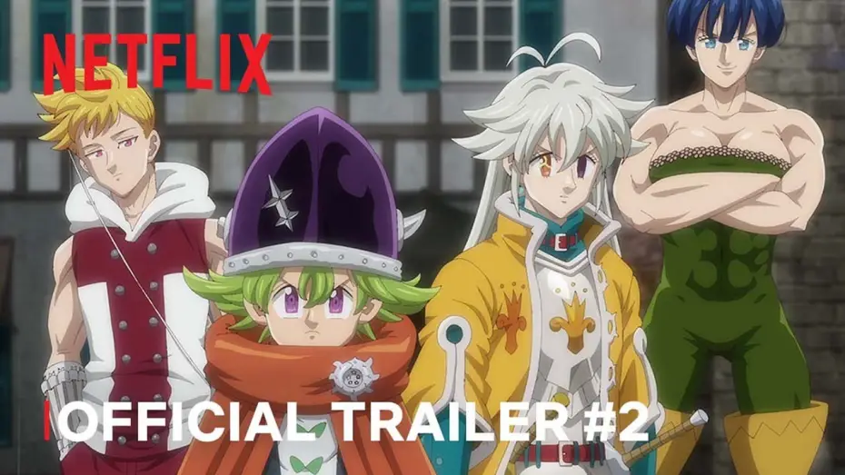 Video for the series The Seven Deadly Sins: Four Knights of the Apocalypse — Season 1 — Official Trailer #2 [Subtitled]