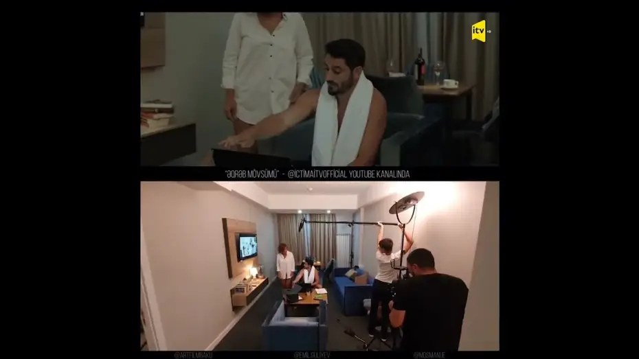 Video for the series The Scorpio Season — "Əqrəb Mövsümü" serialı (backstage) #əqrəbmövsümü