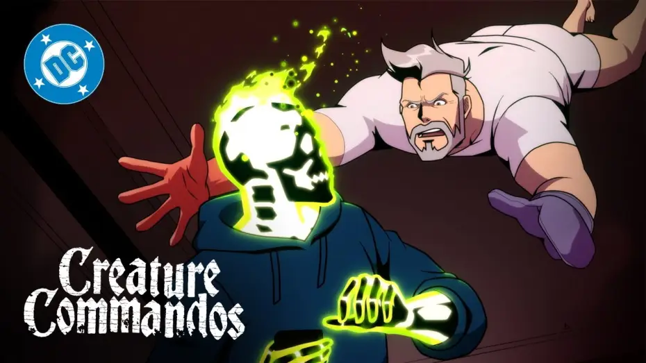 Видео к сериалу Creature Commandos — Creature Commandos - Rick Flag Sr. and Doctor Phosphorus Brawl | Super Scenes | DC