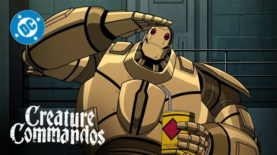 Видео к сериалу Creature Commandos — Creature Commandos - G.I. Robot Returns | Super Scenes | DC
