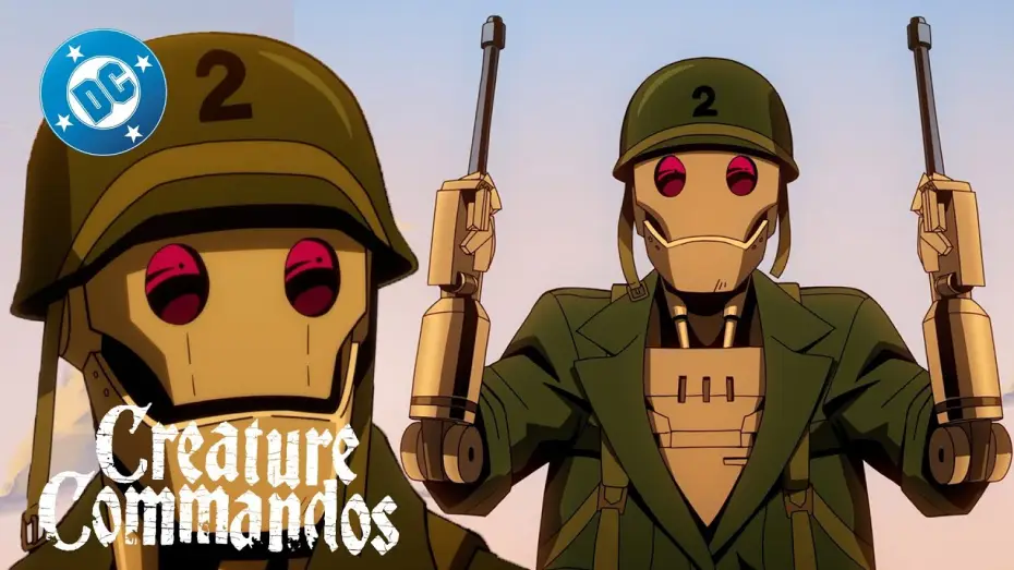 Видео к сериалу Creature Commandos — G.I. Robot NAZ* TAKEDOWN COUNTER 🤖💥 | Best of Creature Commandos | DC