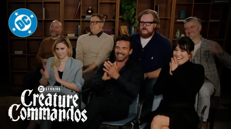 Видео к сериалу Creature Commandos — Cast Watches the Trailer