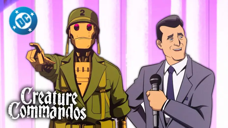 Видео к сериалу Creature Commandos — Creature Commandos - G.I. Robot's TV debut 📺 | DC