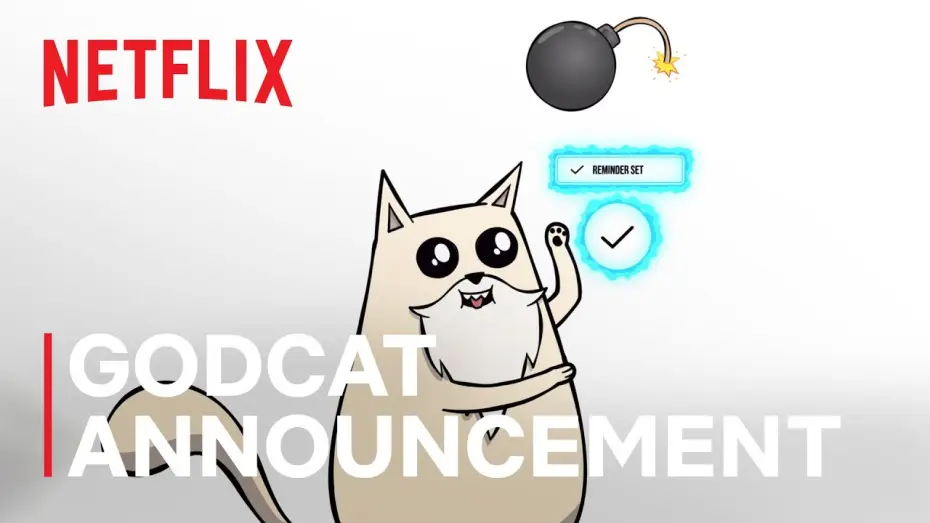 Video for the series Exploding Kittens — A Message from Godcat