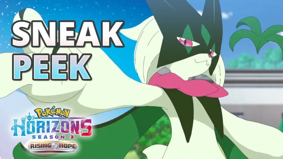 Видео к сериалу Pokémon Horizons — Liko vs. Roy REMATCH - Pokémon Horizons: Season 3 Official Clip