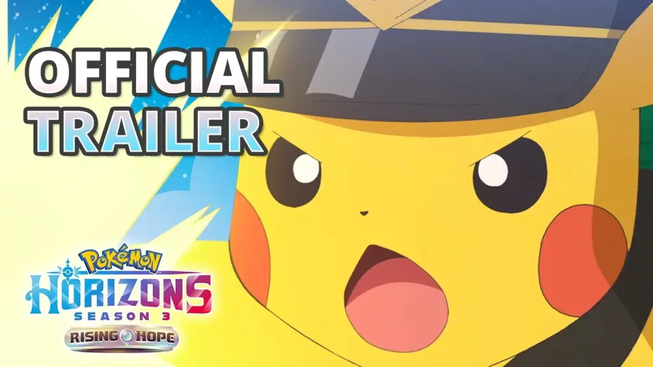 Видео к сериалу Pokémon Horizons — Pokémon Horizons: Season 3 Now Playing on Netflix - Official Trailer