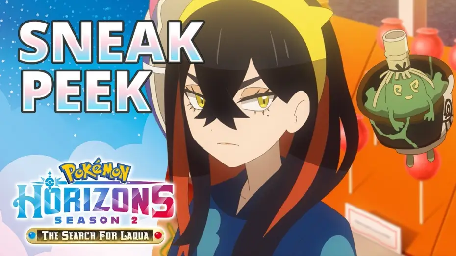 Видео к сериалу Pokémon Horizons — A Festival in Kitakami! - Pokémon Horizons: Season 2 Part 3 Sneak Peek