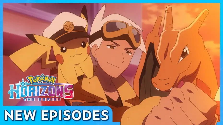 Видео к сериалу Pokémon Horizons — The adventure continues! - New Episodes on BBC iPlayer