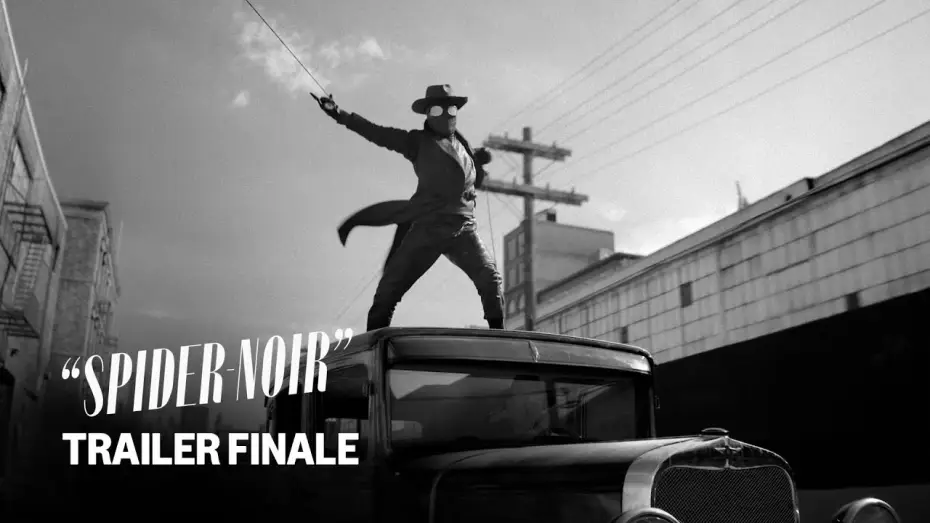 Видео к сериалу Spider-Noir — Authentic Black & White Trailer Finale