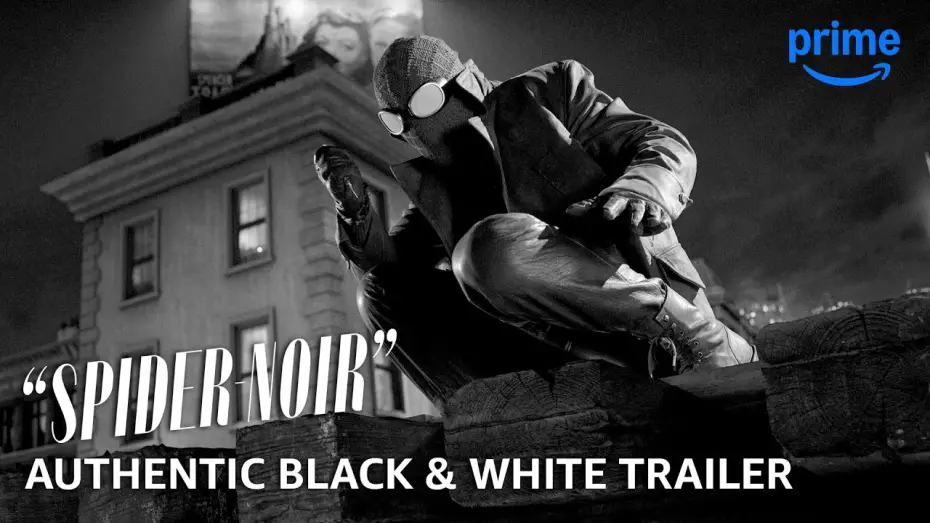 Видео к сериалу Spider-Noir — Authentic Black & White Trailer