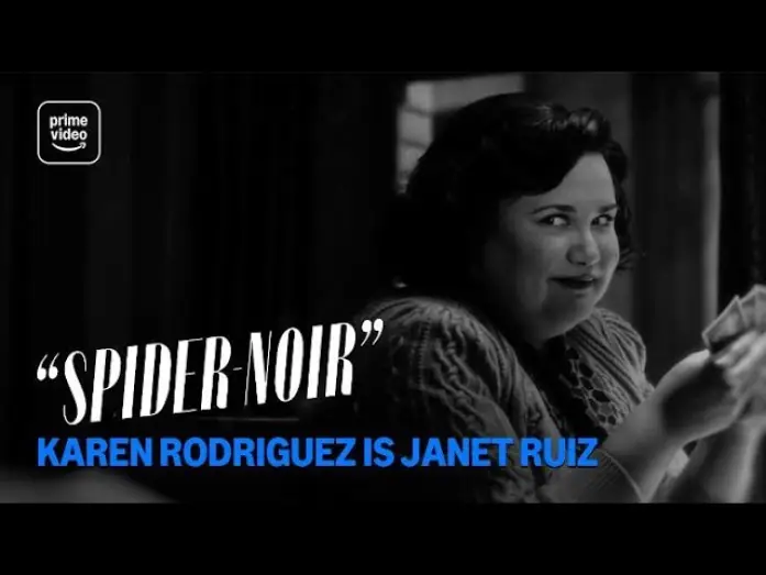Video for the series Spider-Noir — Karen Rodriguez Is Janet Ruiz