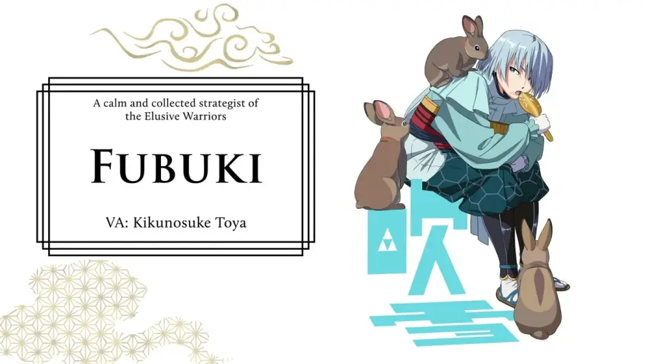 Видео к сериалу The Elusive Samurai — Character Visual Trailer (Fubuki) [Subtitled]