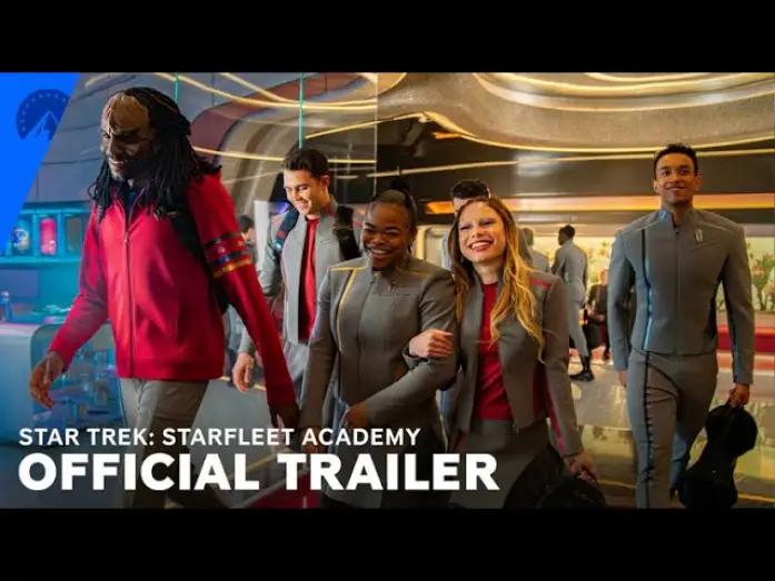 Video for the series Star Trek: Starfleet Academy — Official Trailer