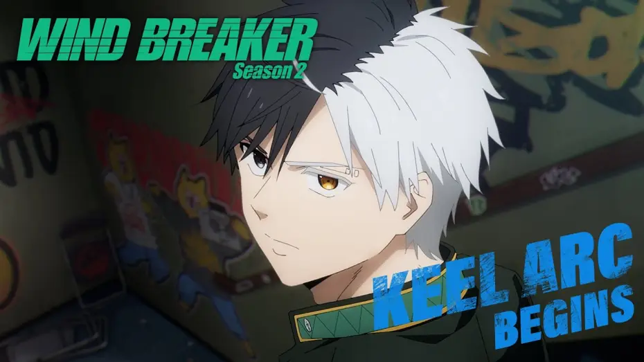 Video for the series WIND BREAKER — Season 2 - Keel Arc Begins [Subtitled]