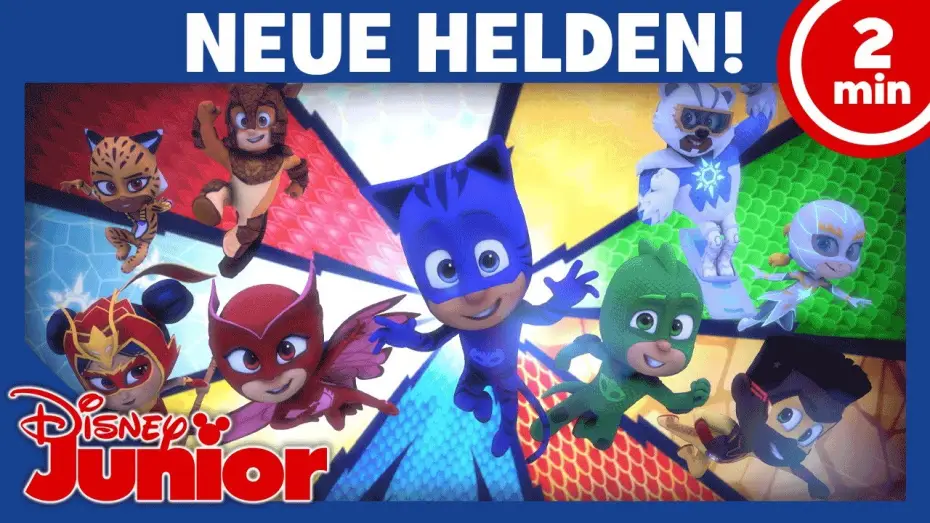 Video for the series PJ Masks: Power Heroes — ⚡ Das sind die Power-Helden! | PJ Masks: Power-Helden