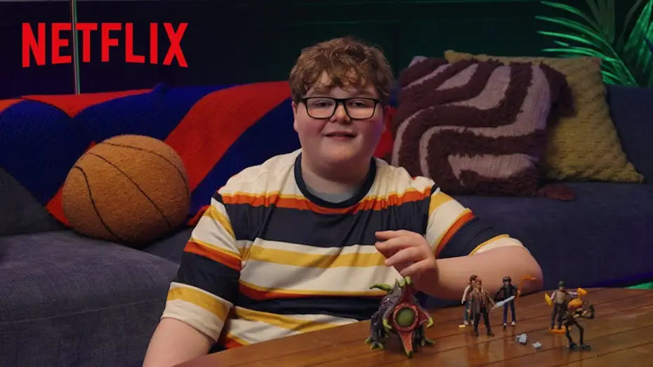 Video for the series Stranger Things: Tales from '85 — Jake Connelly Visits Netflix House