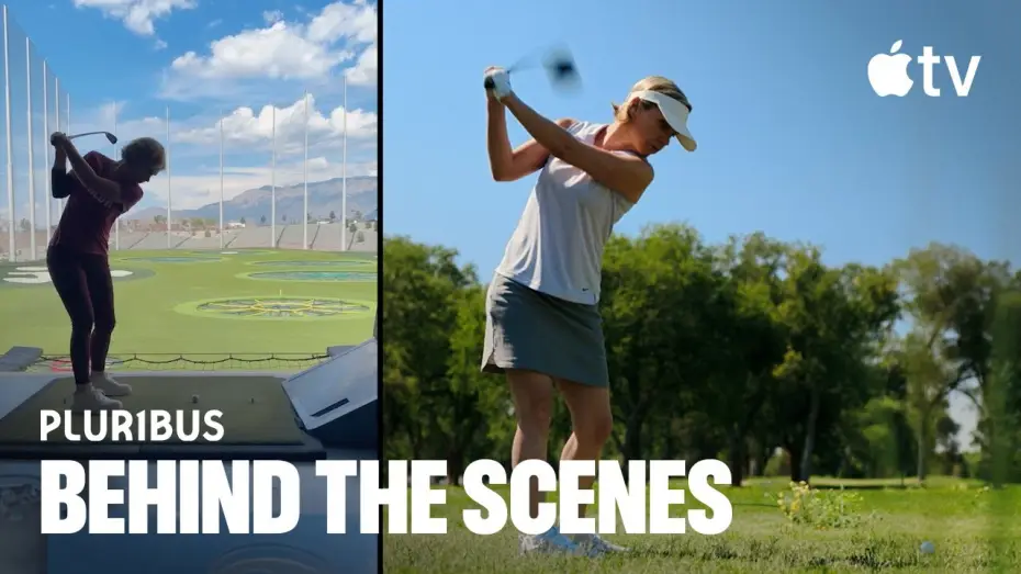 Video for the series Pluribus — Rhea Seehorn's "Golfing" - Behind the Scenes