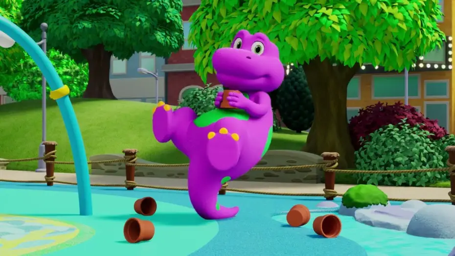 Video for the series Barney's World — Let's meet Barney!