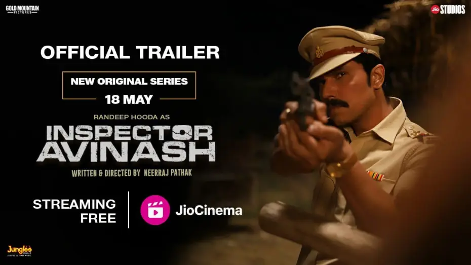Video for the series Inspector Avinash — Inspector Avinash - Official Trailer | JioCinema | Randeep Hooda | Urvashi | Streaming Free 18 May