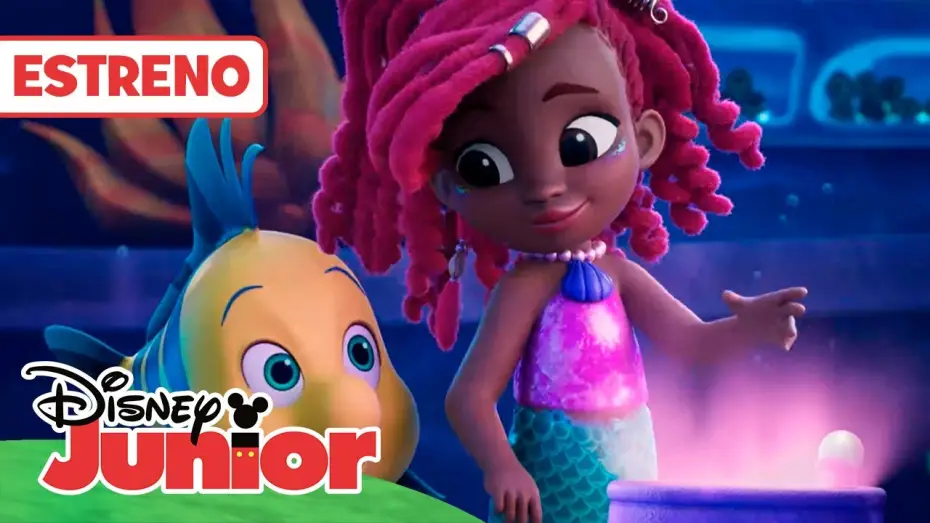 Video for the series Disney Junior Ariel — Trailer Oficial