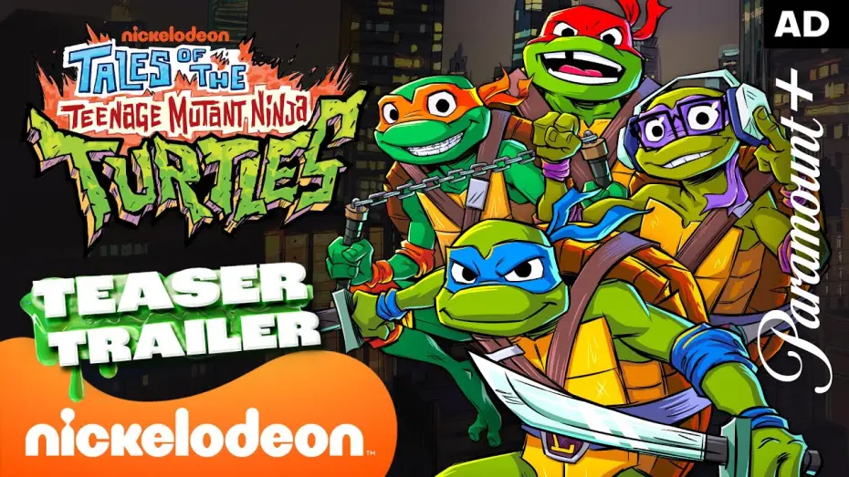 Video for the series Tales of the Teenage Mutant Ninja Turtles — Official Teaser