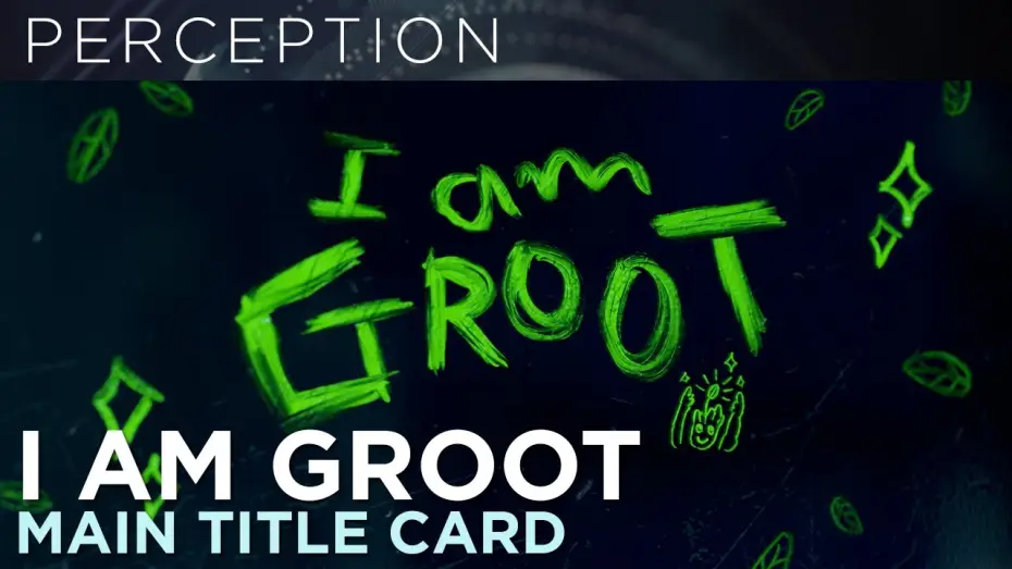 Video for the series I Am Groot — Main Title Card