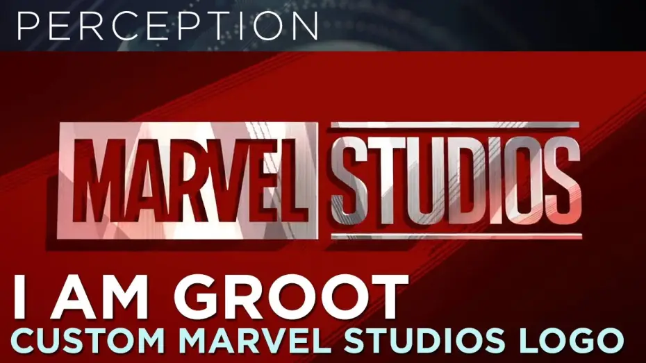Video for the series I Am Groot — Custom Fast-Forwarded Marvel Studios Logo