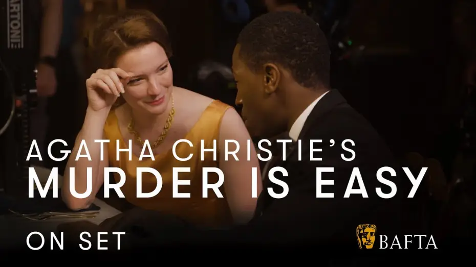 Video for the series Murder Is Easy — Serving up dinner party tension in Agatha Christie's Murder is Easy | BAFTA On Set