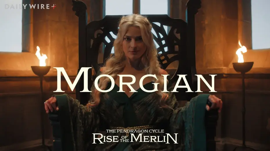 Video for the series The Pendragon Cycle: Rise of the Merlin — Morgian Teaser: The Sorceress of Shadows